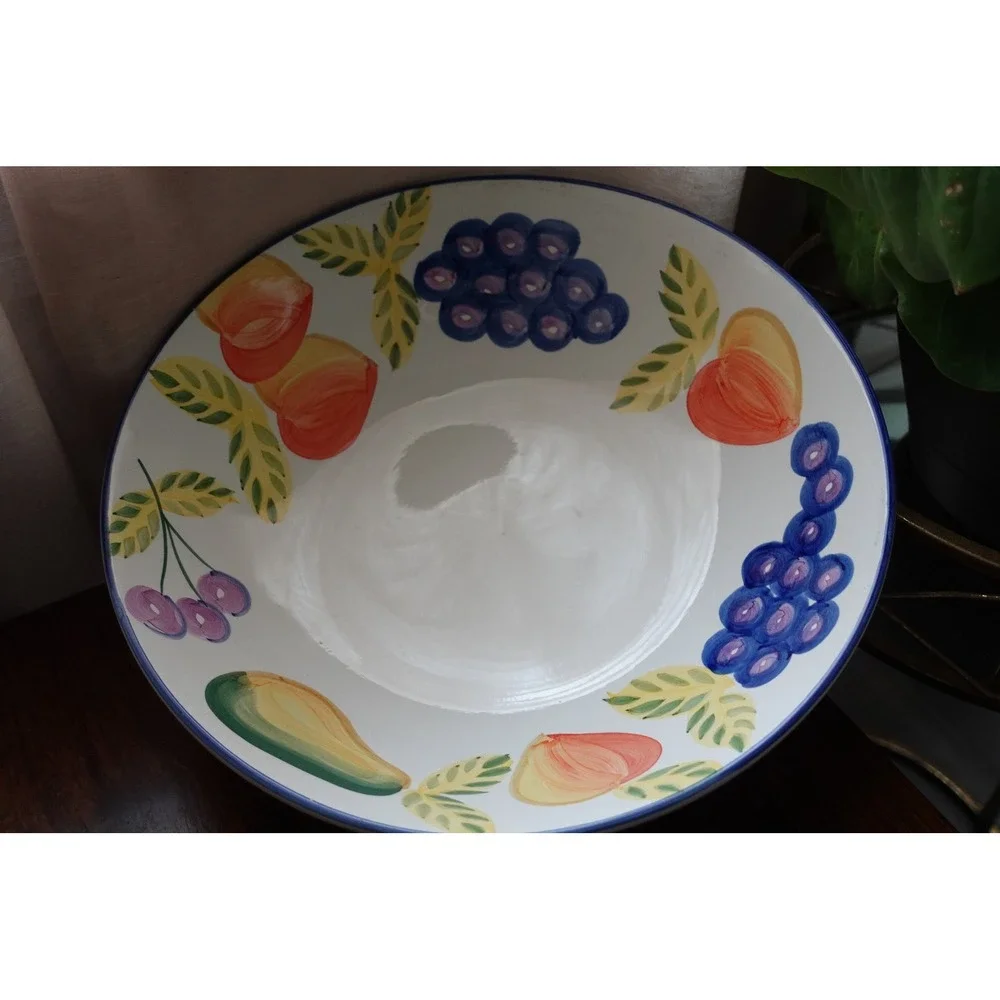 Artist touch Orchard Jubilee large serving‎ bowl